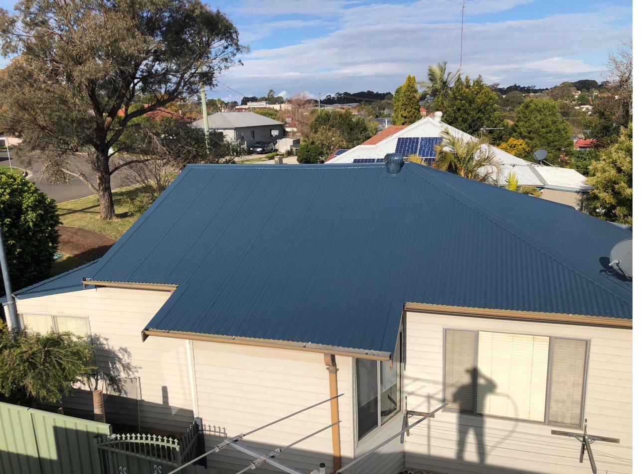 Ironstone Colorbond on a weatherboard home